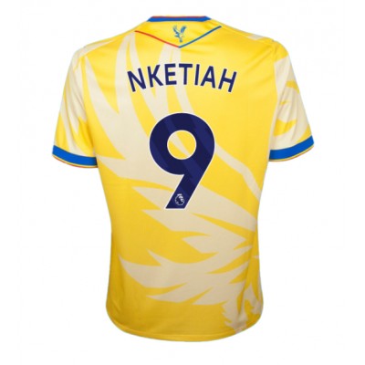Crystal Palace Eddie Nketiah #9 Udebanetrøje 2024-25 Kortærmet Crystal Palace Eddie Nketiah #9 Udebanetrøje 2024-25 Kortærmet